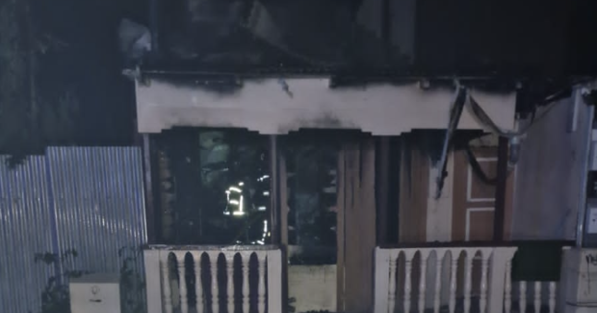 Incendie : une habitation en bois en feu à cause d'un accident domestique
