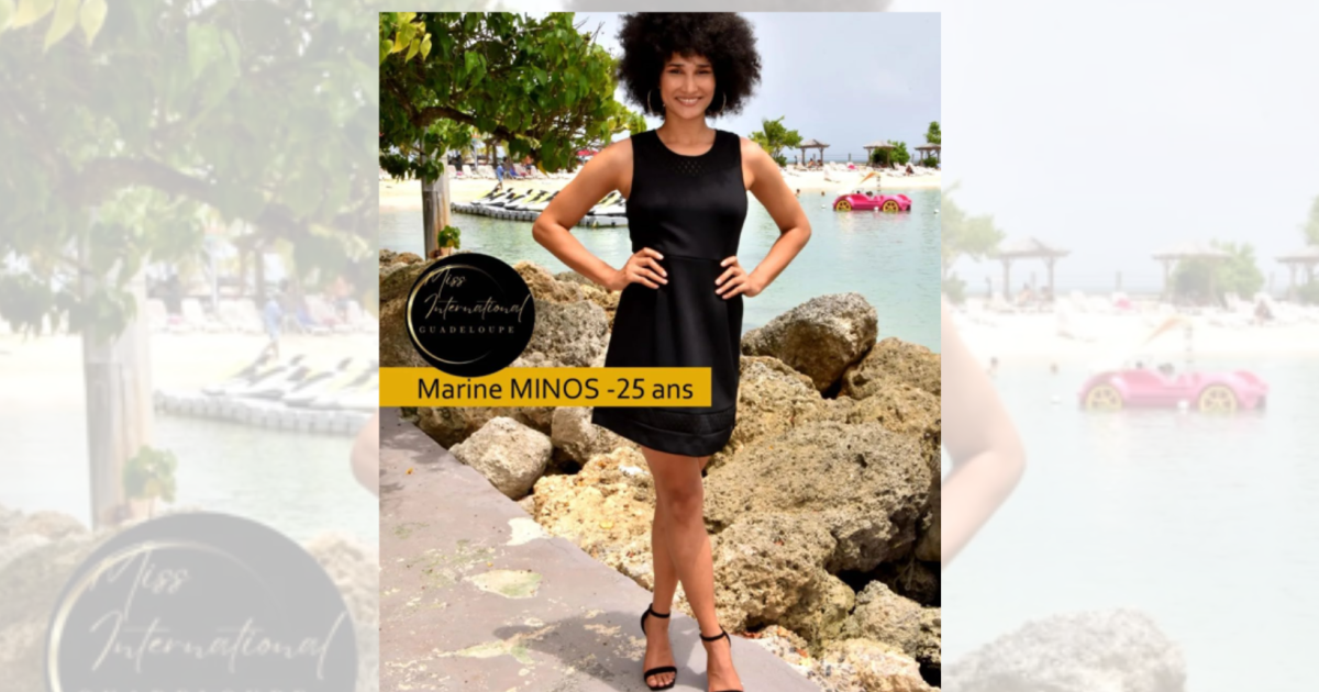 Marine Minos est Miss Wolrd Guadeloupe 2023