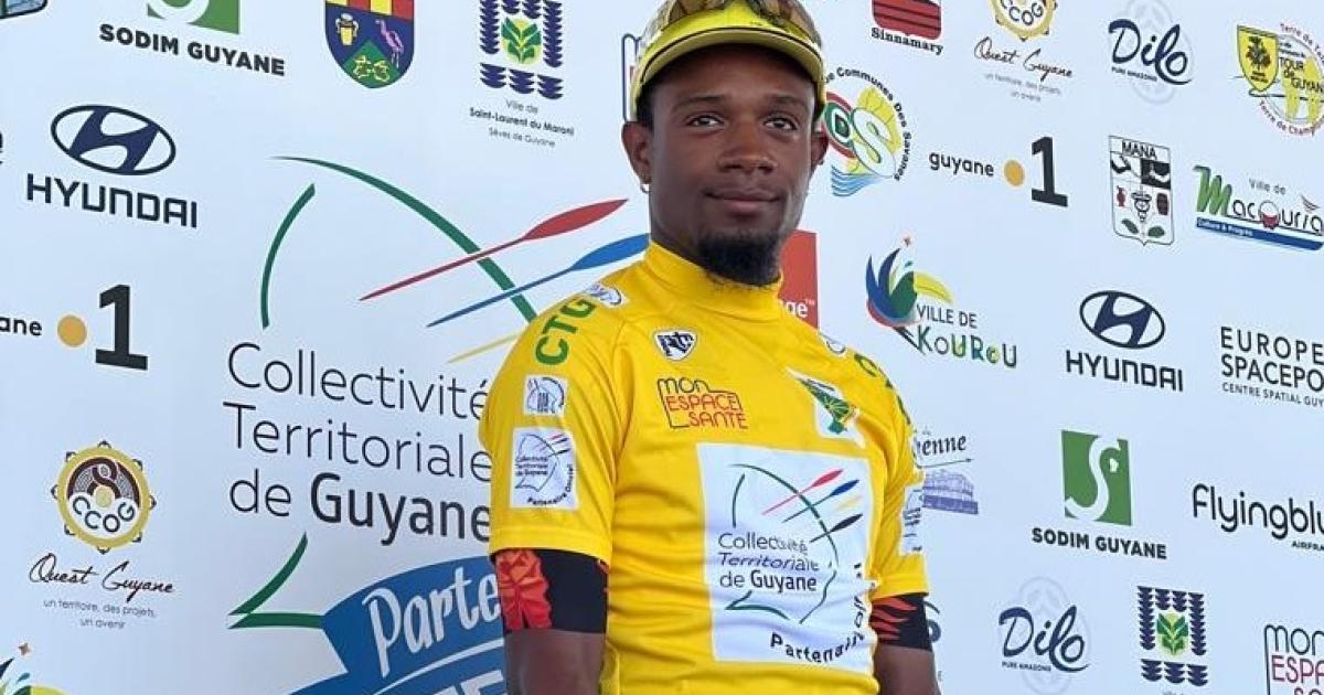 Tour cycliste de Guyane : Raphaël Lautone conserve son maillot jaune