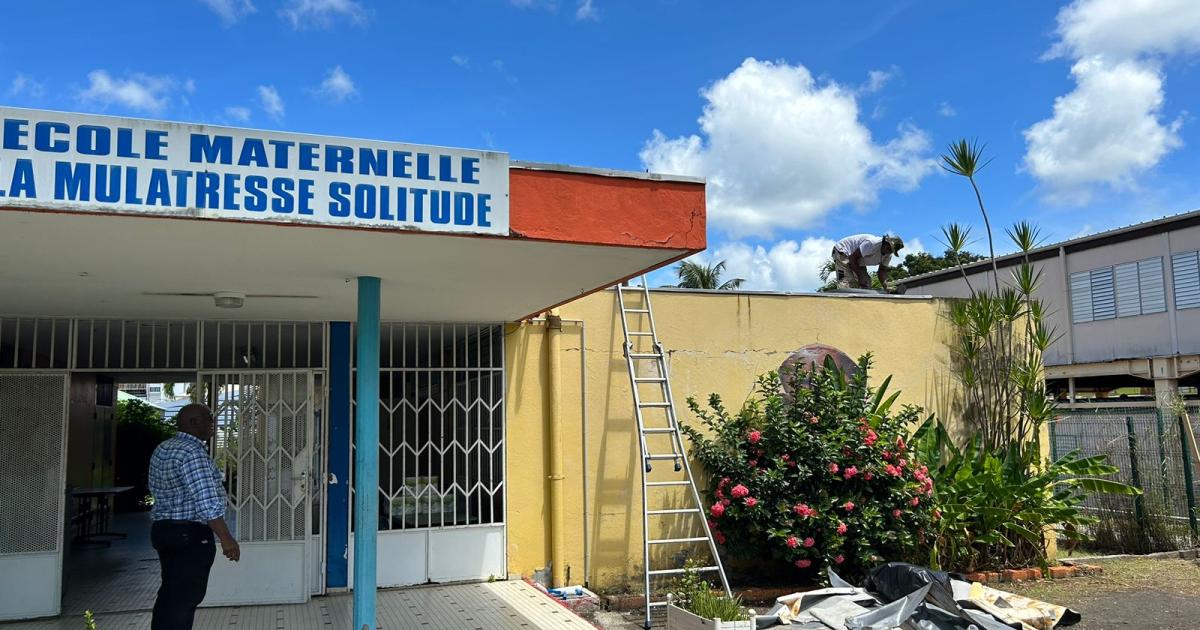 600 000 euros investis dans des travaux d’écoles élémentaires aux Abymes