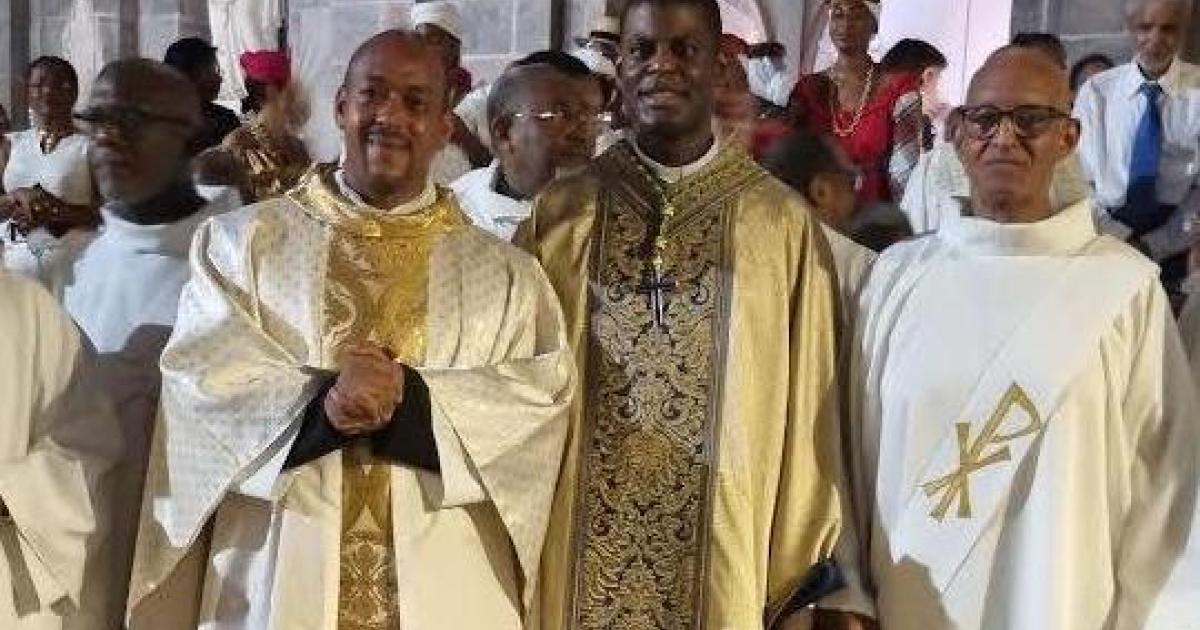 Cédric Blondin, nouveau prêtre du diocèse de Guadeloupe