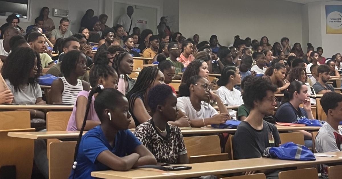 4600 étudiants font leur rentrée à l’Université des Antilles, au Pôle Guadeloupe
