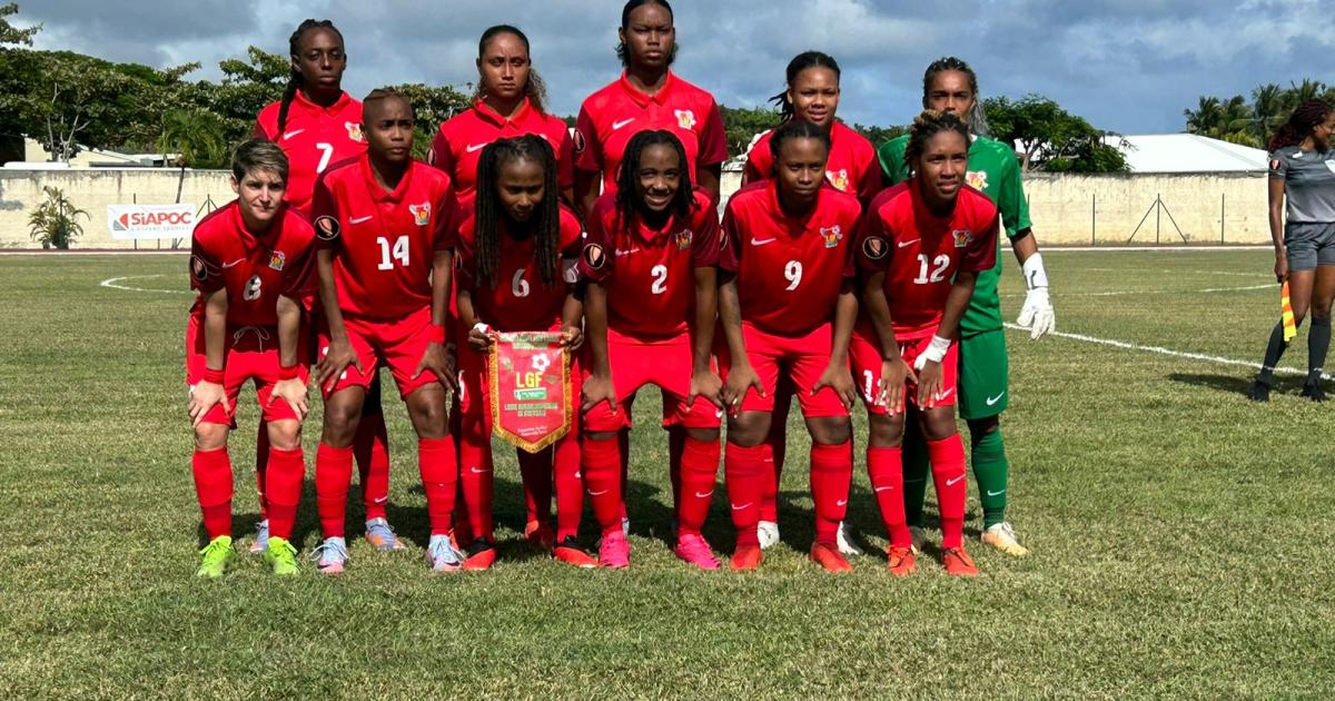 Road to Gold Cup : la sélection Guadeloupe féminine de football battue par Sainte-Lucie