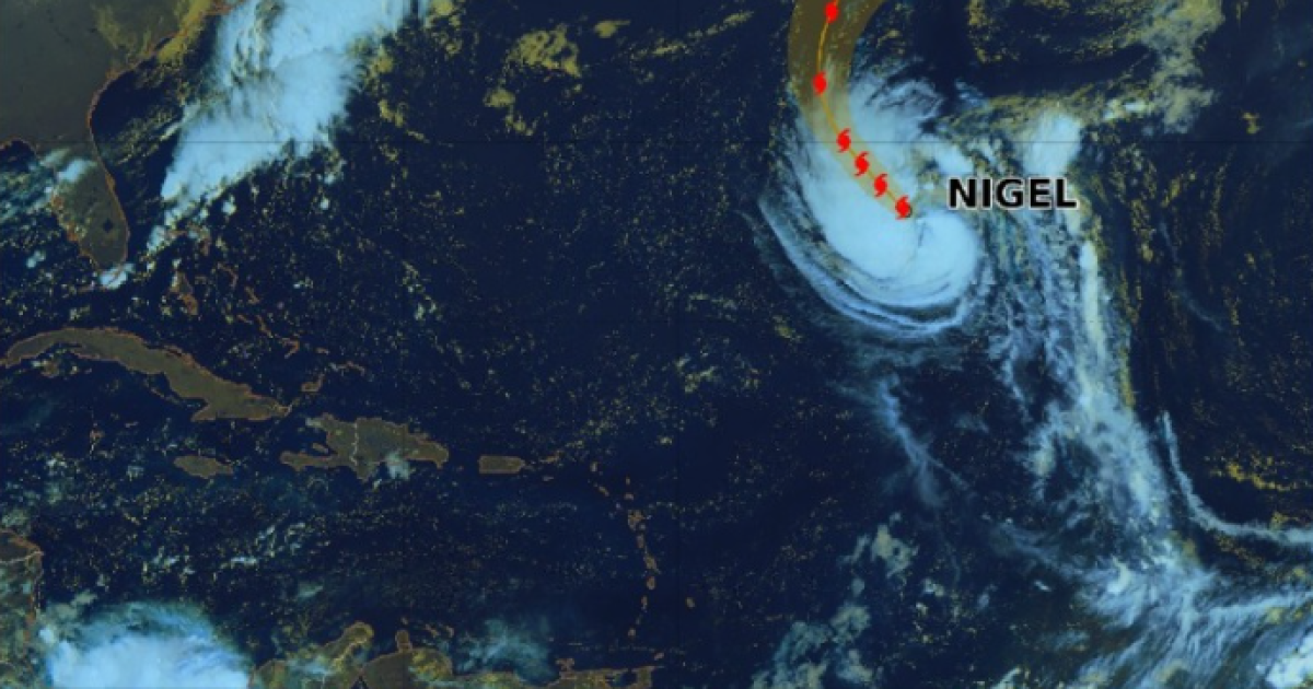     





Saison cyclonique : l'ouragan Nigel se renforce





