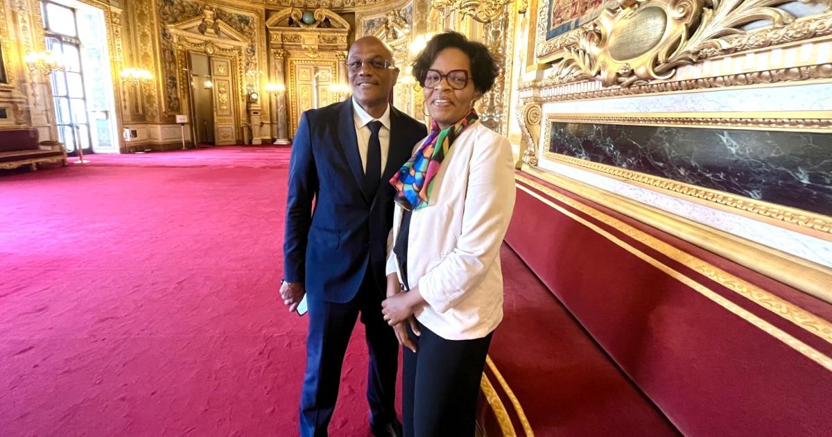     





Solanges Nadille, la nouvelle sénatrice de la Guadeloupe, prend ses marques à Paris




