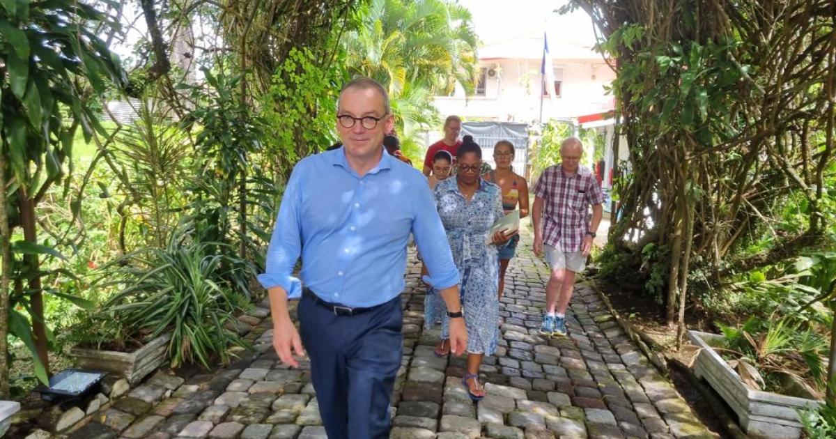 Journées du Patrimoine : des visiteurs à la résidence préfectorale de Saint-Claude