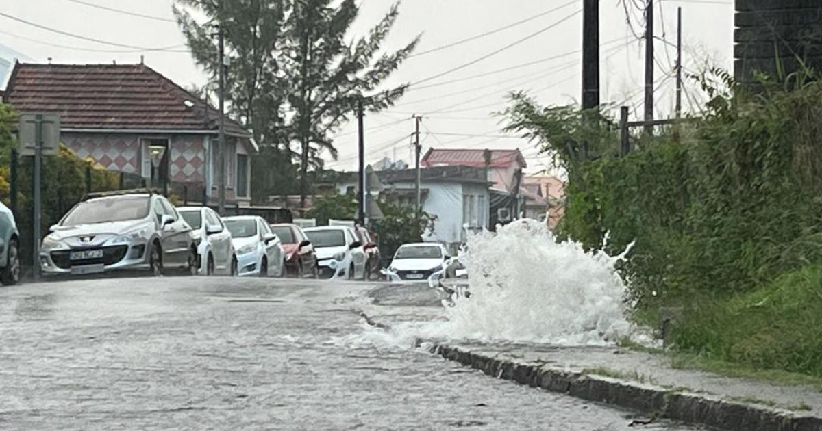 Après des pluies localement intenses, la Martinique repasse au Vert