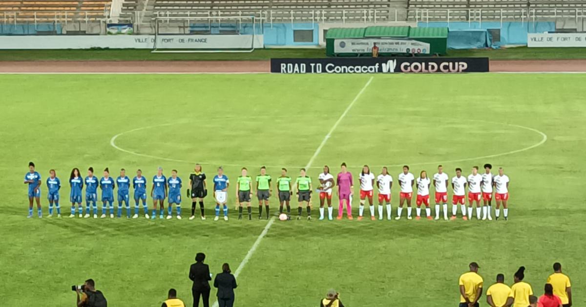 Concacaf féminine : la sélection de Martinique décroche sa première victoire contre le Nicaragua