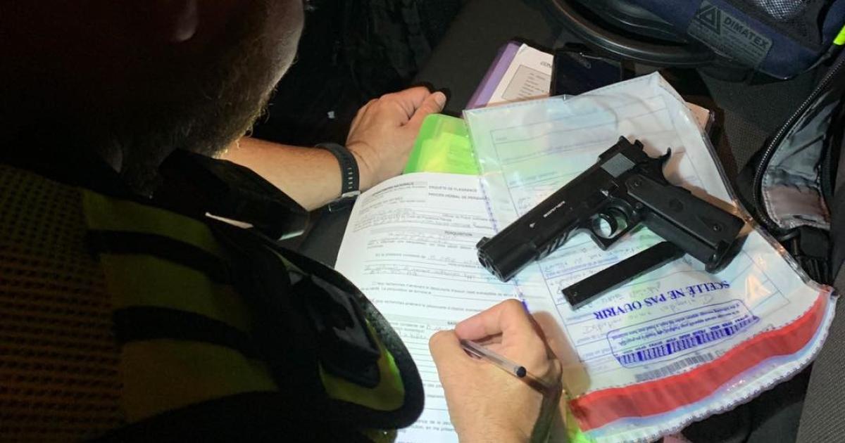 Deux armes saisies lors des contrôles routiers du week-end