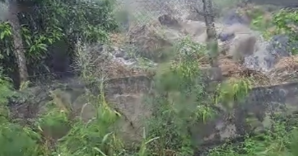 Un homme de 90 ans surpris par la montée des eaux à Pointe-Noire