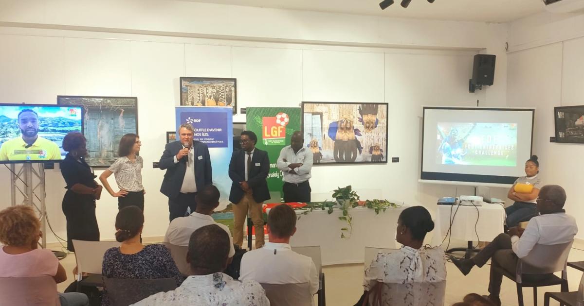 Lancement de l’EDF foot-entreprises challenge, un tournoi de football mixte