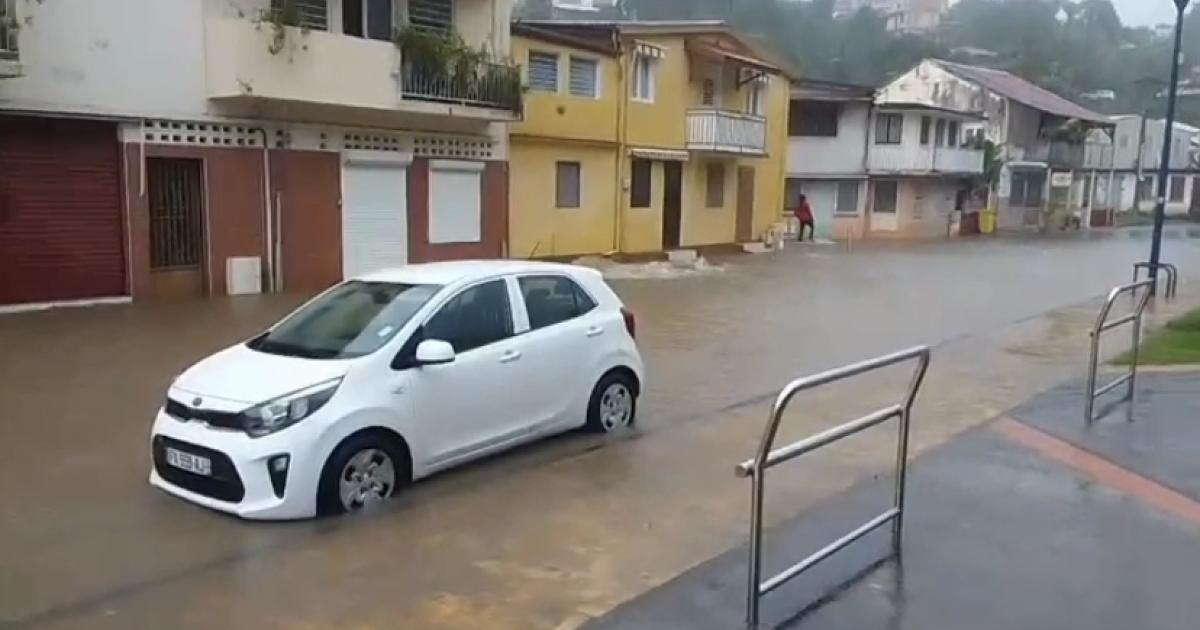 Rivière-Pilote déclenche la sirène d'alerte en raison d'inondations