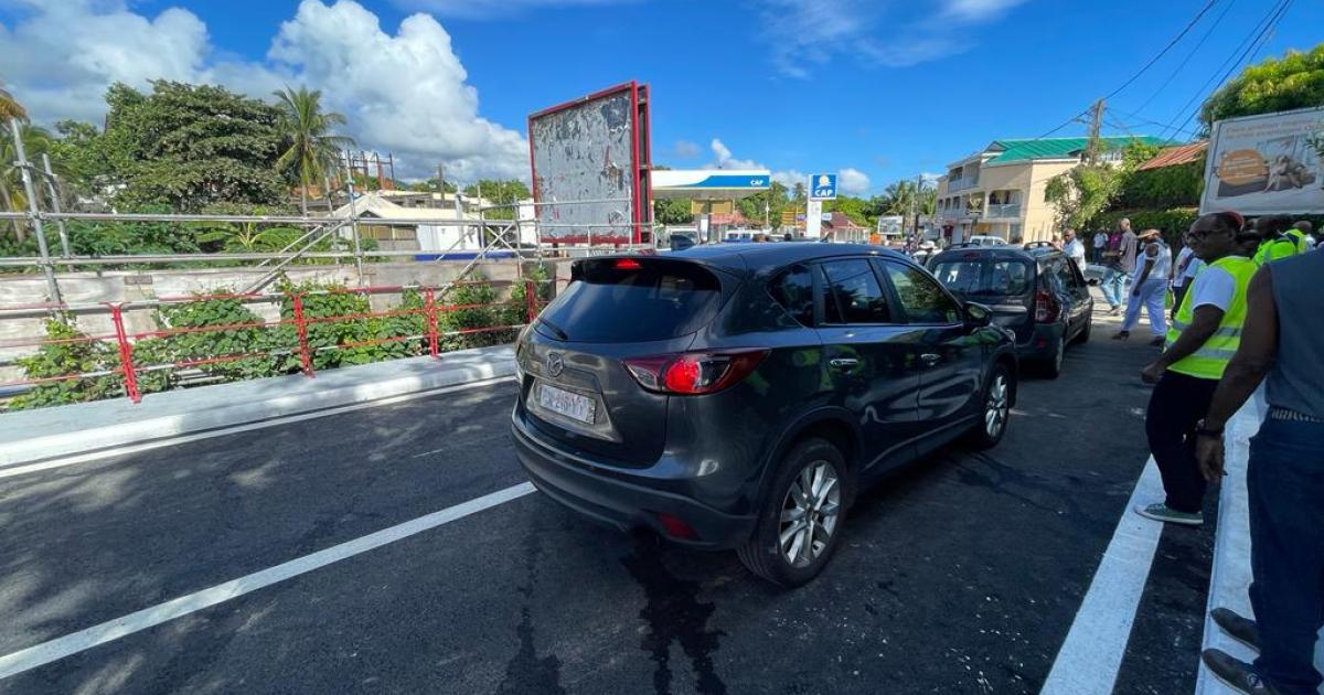 Les automobilistes peuvent de nouveau emprunter le pont de Géta