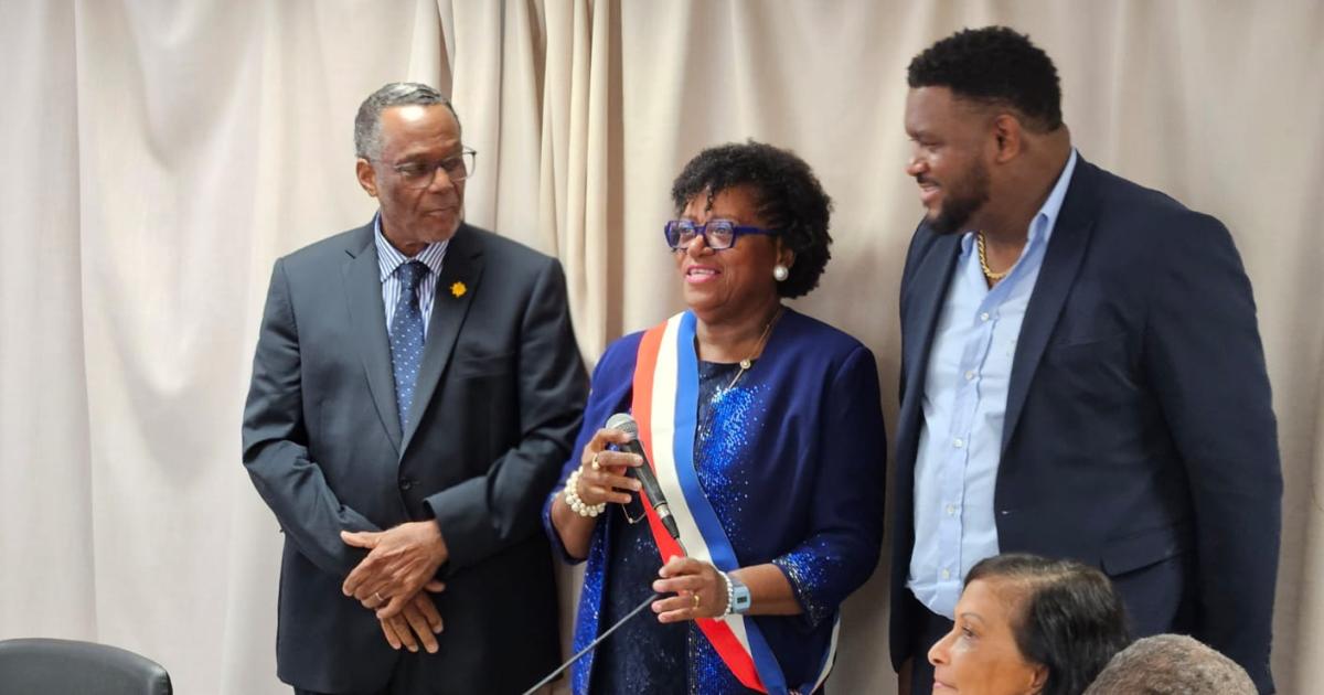 Patricia Telle est élue maire de Trinité