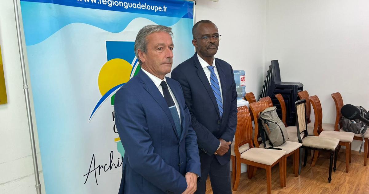 Visite ministérielle : rencontre entre Philippe Vigier et Ary Chalus
