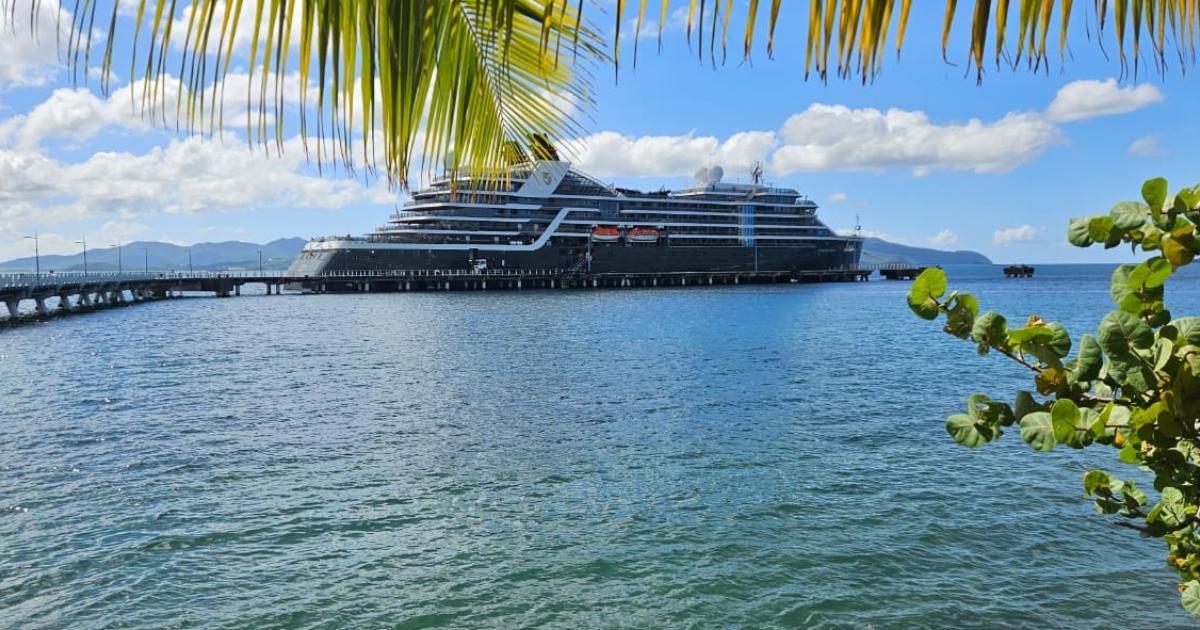 Le navire « SeaBourn Pursuit » lance la saison de la croisière en Martinique