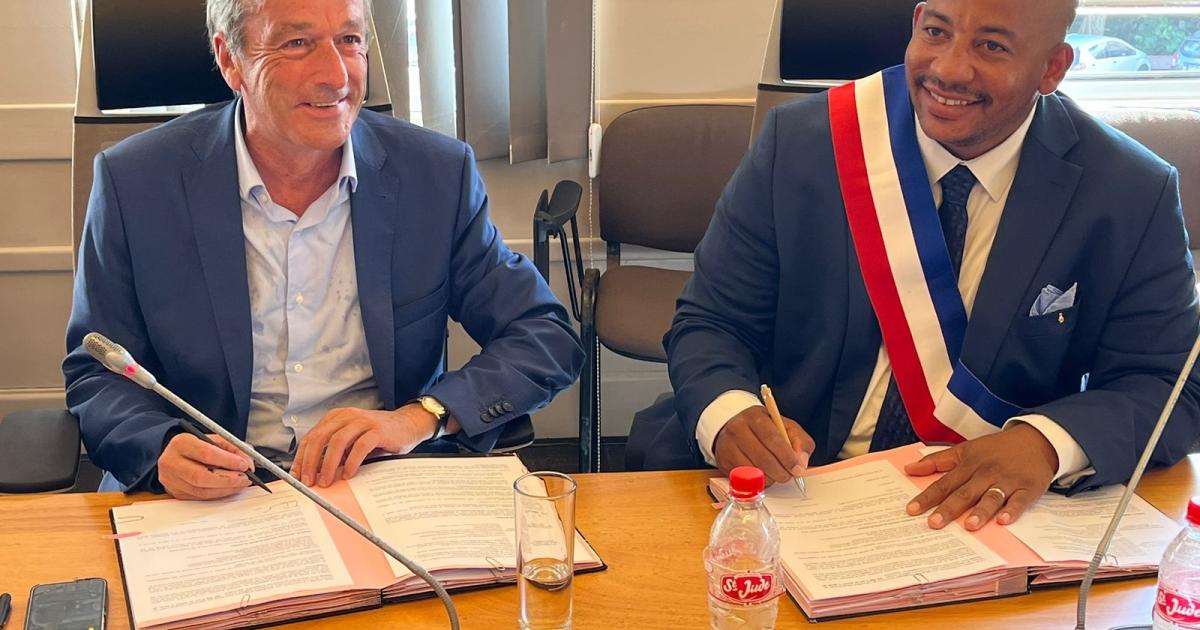 Capesterre-Belle-Eau signe le contrat de redressement outre-mer