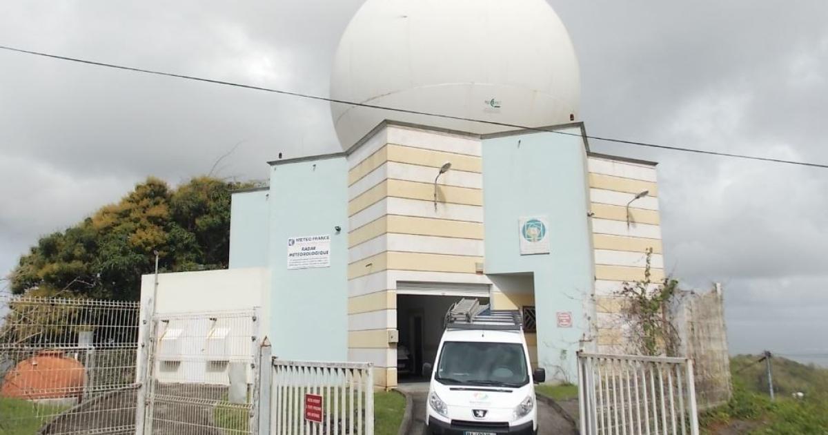 Le Diamant héberge maintenant un radar météo encore plus performant