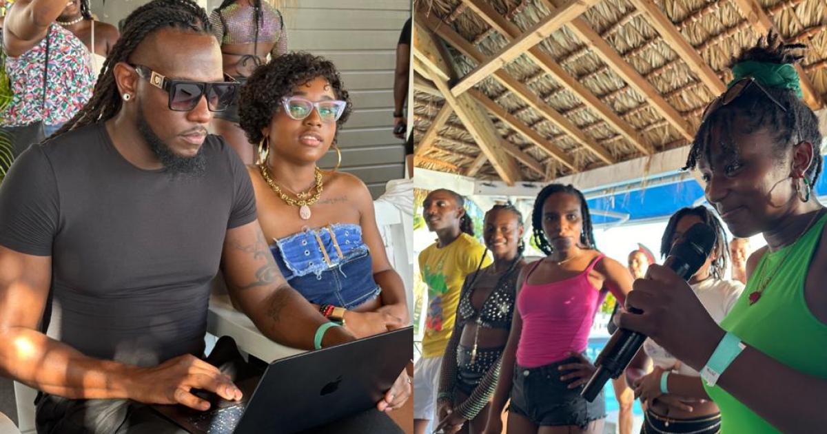 Cinq gagnants au Concours Moov’ NRJ Antilles avec Maureen