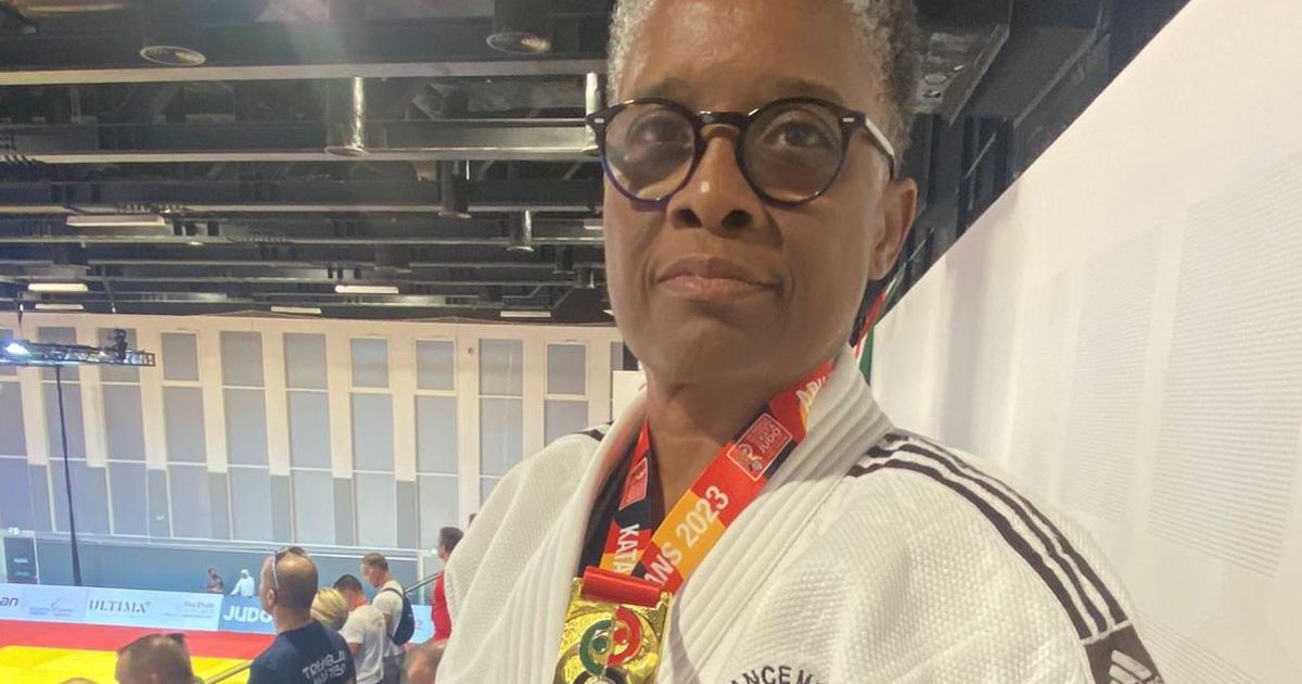 La Martiniquaise Marie-Claude Ivaldi, championne du monde de judo chez les vétérans