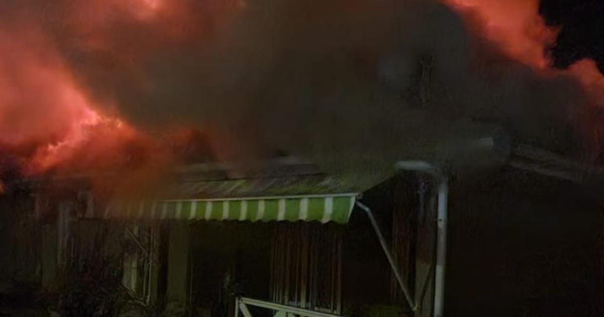 Une quinquagénaire prise en charge lors d'un incendie à Baie-Mahault