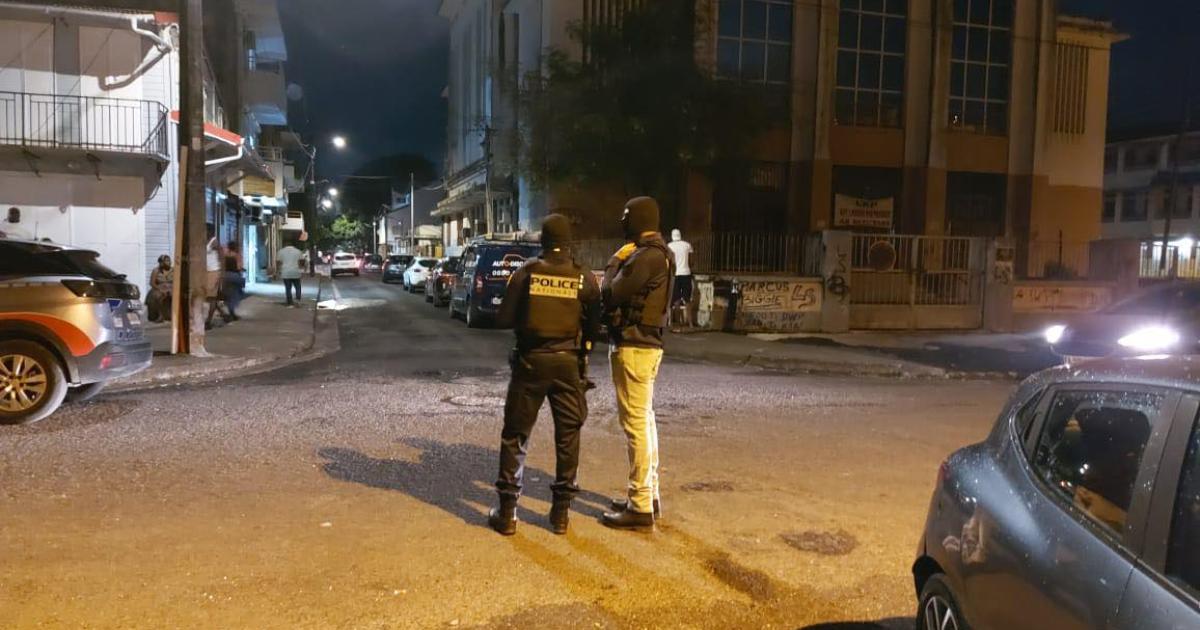 Opération de police dans le quartier de l'Assainissement