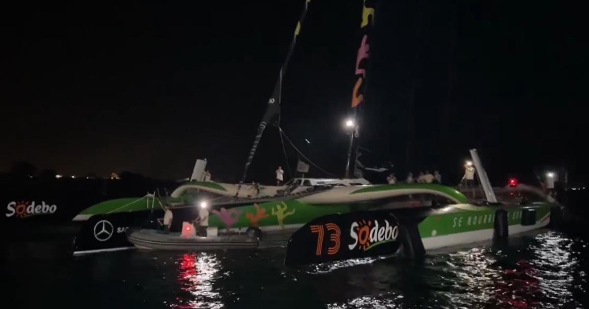     





Transat Jacques Vabre : les deux derniers Ultim ont franchi la ligne d'arrivée




