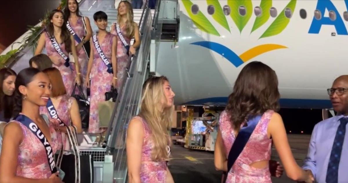Les candidates de Miss France 2024 sont arrivées en Guyane