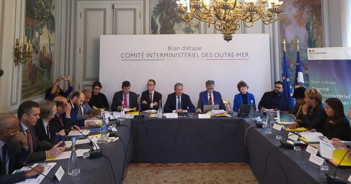 Des acteurs du milieu économique ultramarins reçus au ministère des Outre-Mer