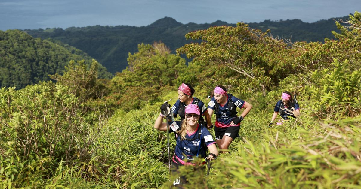 Raid des Alizés Martinique : les 225 raideuses ont gravi la Montagne Pelée