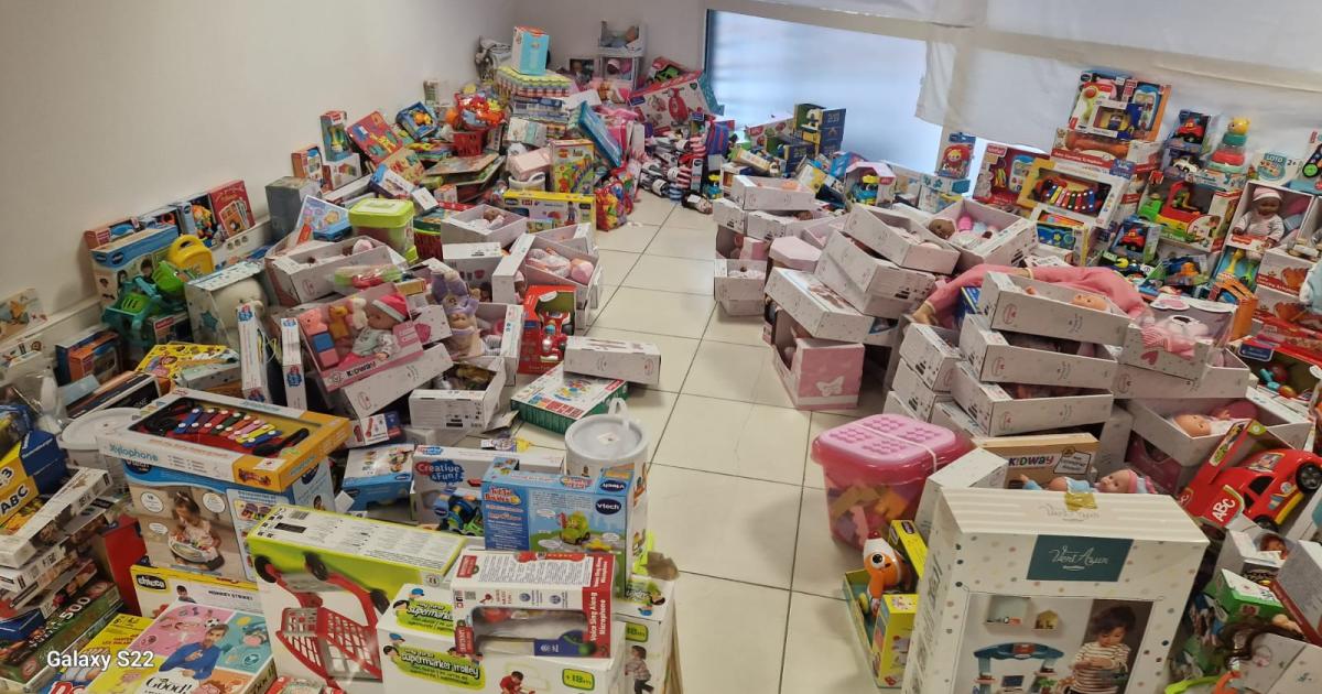 Plus de 5 000 cadeaux récoltés par la Croix rouge