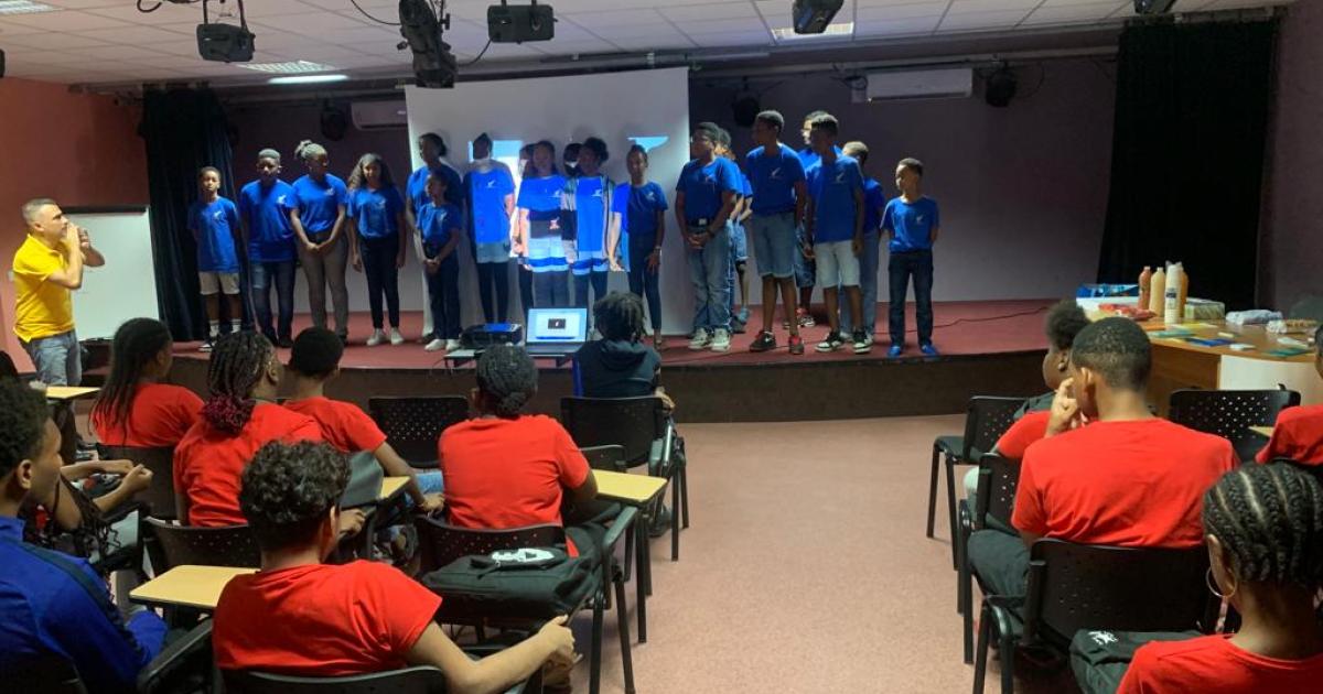 « Woulé pa jé », des collégiens présentent une chanson de prévention sur la sécurité routière