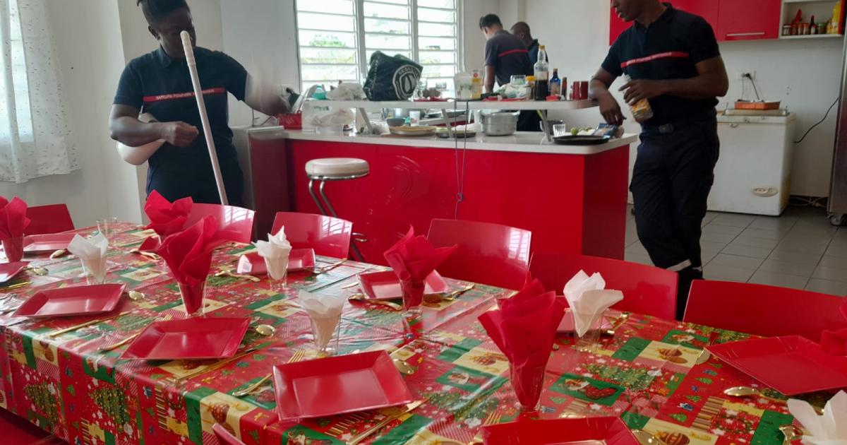 Les pompiers aussi ont fêté Noël