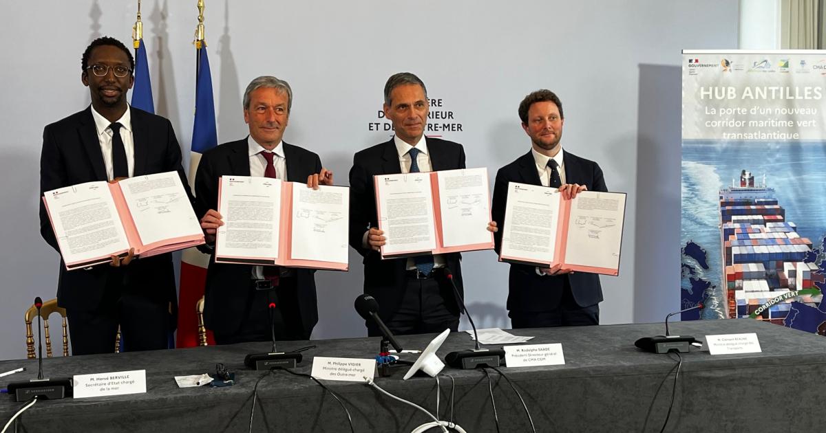 Le futur "hub portuaire" des Antilles en bonne voie