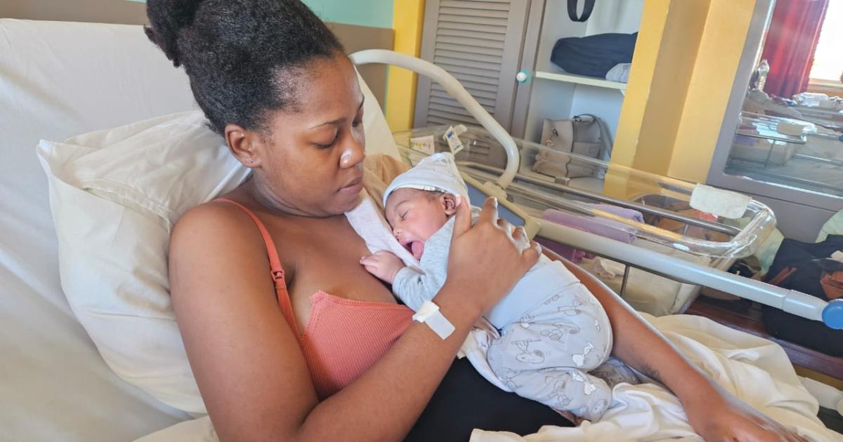 Télio est le premier bébé de l’année 2024 en Martinique