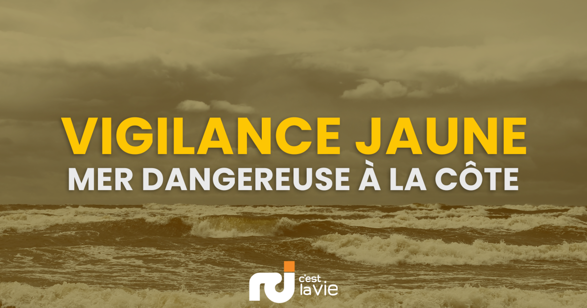 La Martinique en vigilance Jaune pour vagues – submersion