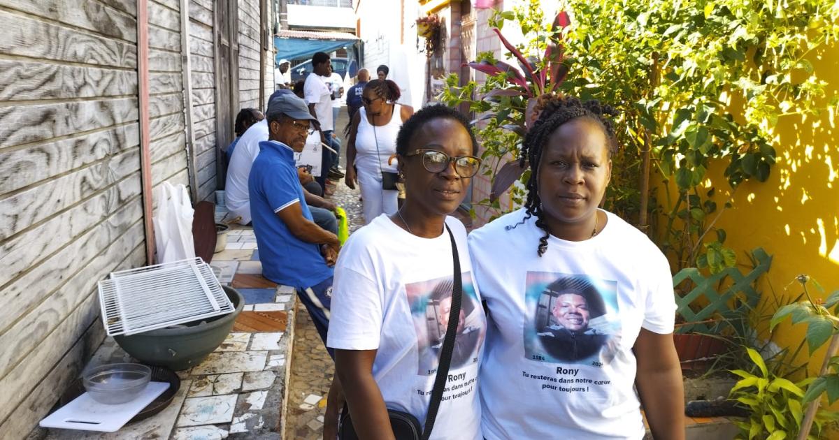 Une marche blanche après la mort de Rony Cély, tué à Goyave