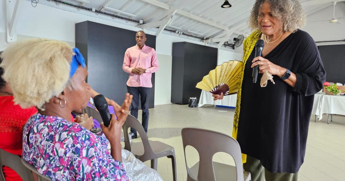Une Masterclass avec Jocelyne Béroard pour 80 demandeurs d’emploi à Saint-Pierre