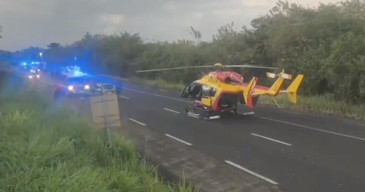 Deux blessés graves dans un accident impliquant deux motos à Sainte-Luce