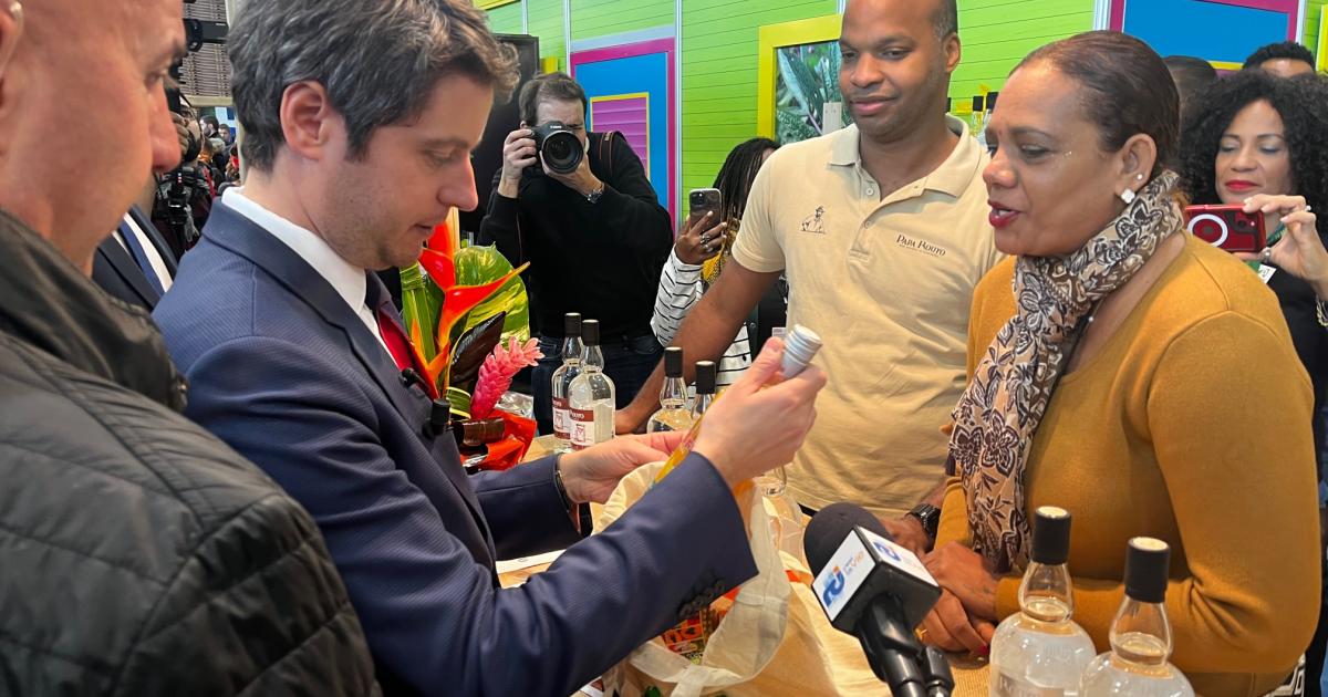 Salon de l'Agriculture : Gabriel Attal visite les Outre-mer