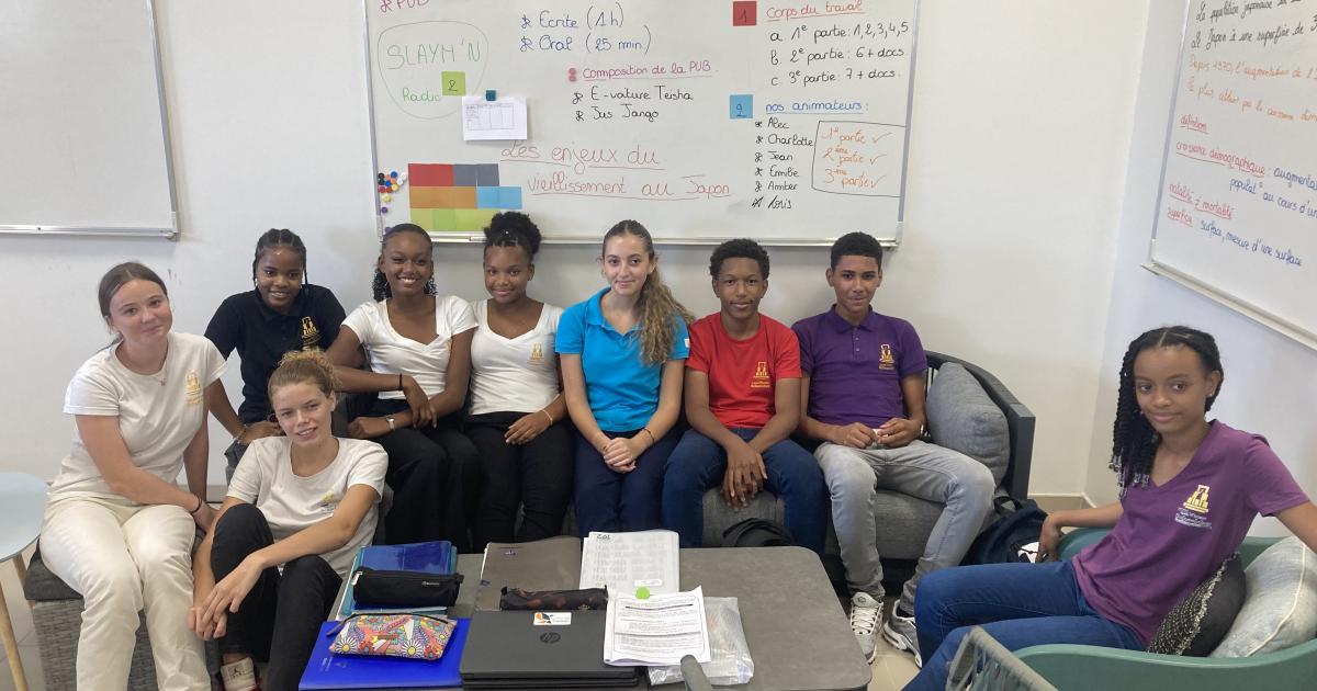 Une « classe flexible » inaugurée au lycée Schoelcher