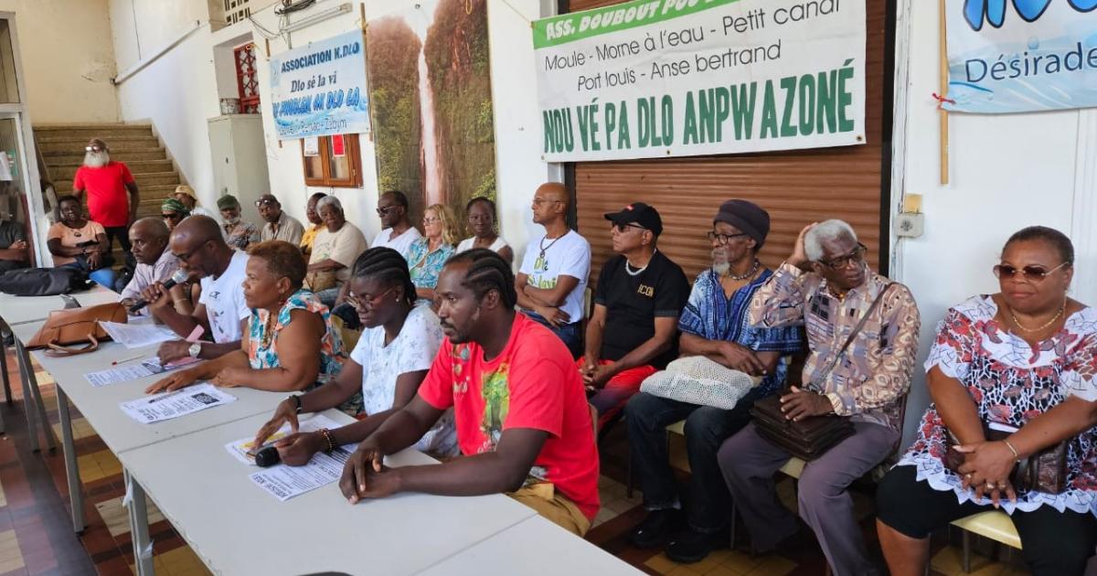 Problématique de l’eau en Guadeloupe : un rassemblement se prépare