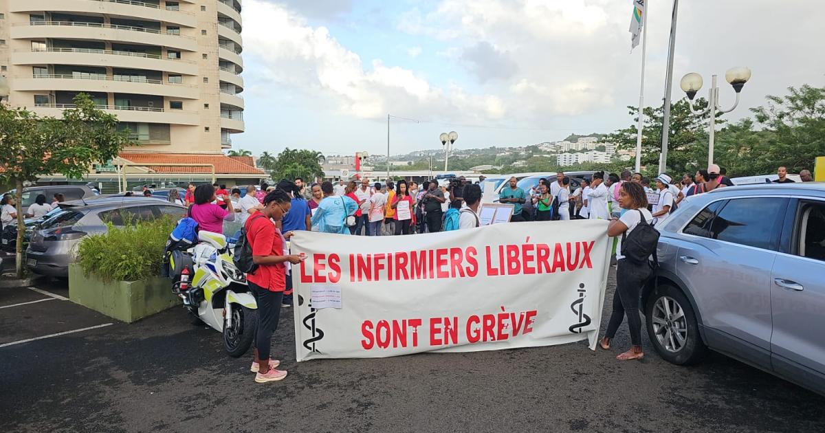 Mobilisés, les infirmiers libéraux lancent une opération molokoy