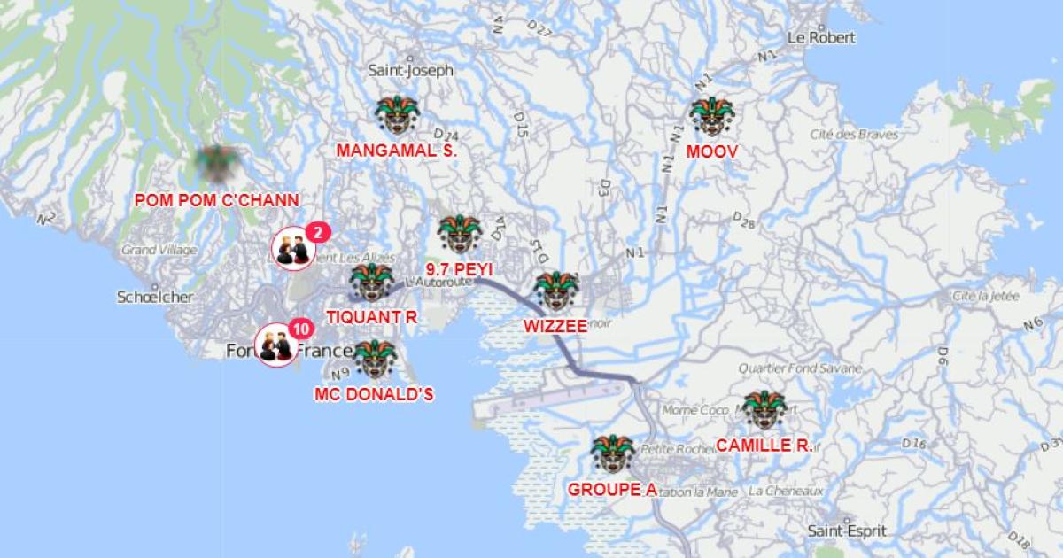     





Géolocaliser son groupe ou un char : la grande innovation du carnaval 2024




