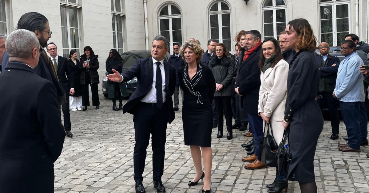 Ce qu'attendent les policiers et les élus de la visite de Gérald Darmanin
