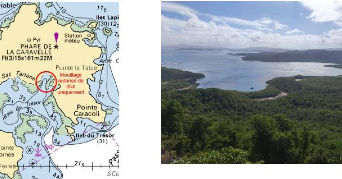     





Des navires de plaisance verbalisés pour avoir mouillé dans la baie du Trésor




