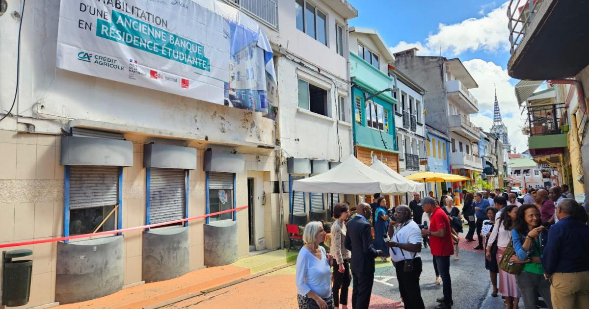 Un chantier de résidence étudiante lancé à Fort-de-France