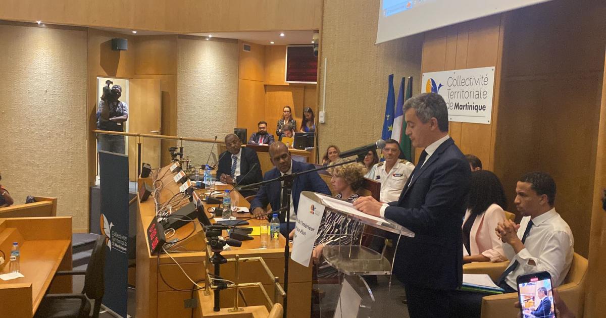 Sécurité, Octroi de Mer et Statut, au cœur de la visite de Gérald Darmanin en Martinique