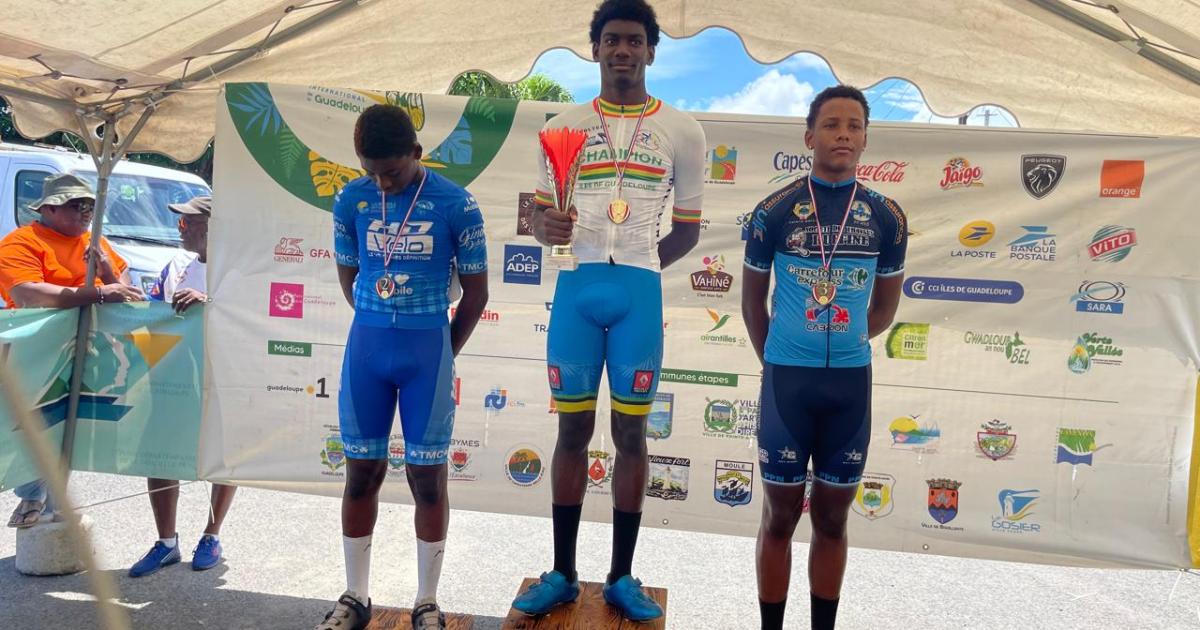 U17 et U23 : Palene et Vanony, nouveaux champions sur route de Guadeloupe