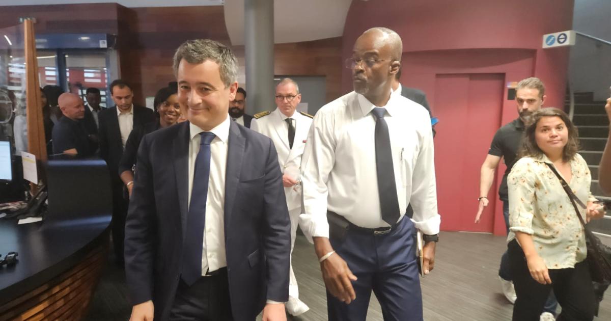Contrat de sécurité, nouvelles brigades, dispositif anti-armes : les annonces de Gérald Darmanin en Guadeloupe
